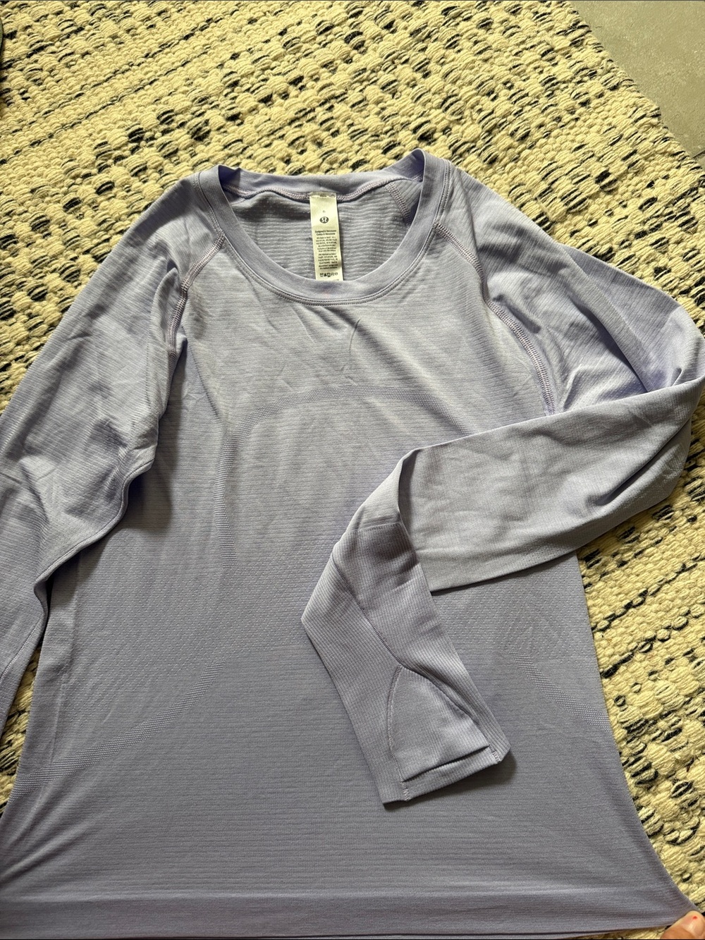 Light Lavender Long-Sleeve Women’s Top